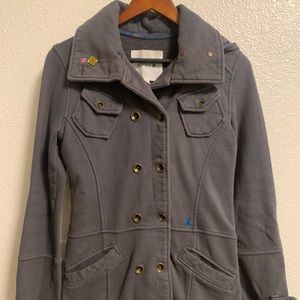 SOLD
Women’s Grey Hurley Button Peacoat, XS